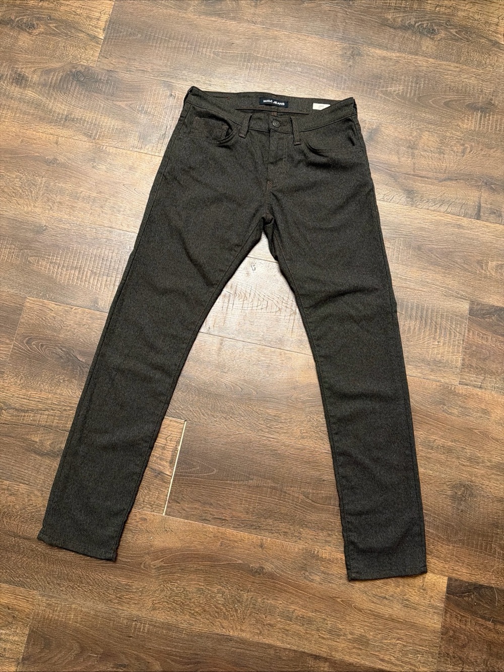 Mavi Jake Slim Leg Jeans Men’s 30x32 Dark Brown Charcoal